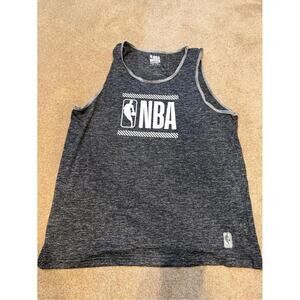 Men's Dark Gray NBA Tank Shirt Size XL